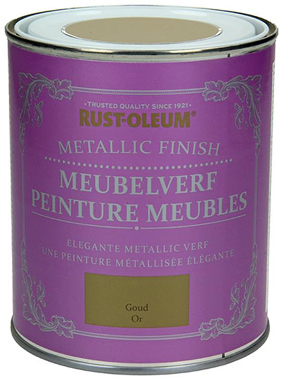 Rust-oleum 1050978 - peinture pour meubles or métallisé 750 m | 1 pièce