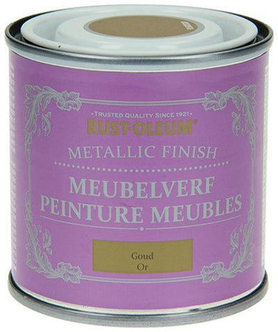 Rust-oleum 1050979 - peinture pour meubles or métallisé 125 m | 1 pièce