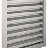 Renson 1006226 - grille murale encastrable 411 alu f1 300x300mm | 1 pièce