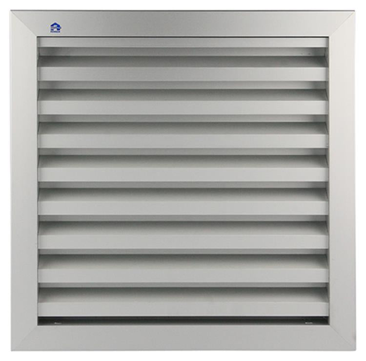 Renson 1006226 - grille murale encastrable 411 alu f1 300x300mm | 1 pièce