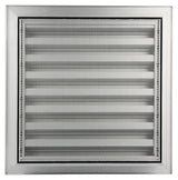 Renson 1006226 - grille murale encastrable 411 alu f1 300x300mm | 1 pièce - afbeelding 3