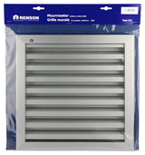 Renson 1006226 - grille murale encastrable 411 alu f1 300x300mm | 1 pièce - afbeelding 4