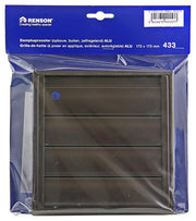 Renson 1006252 - grille de hotte aspirante en saillie 433 alu ral 8019 173x173mm | 2 pièces - afbeelding 4