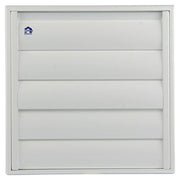 Renson 1006254 - grille de hotte aspirante en saillie 433 alu ral 9010 210x210mm | 2 pièces - afbeelding 3