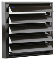 Renson 1006255 - grille de hotte aspirante en saillie 433 alu ral 8019 210x210mm | 2 pièces - afbeelding 1