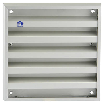 Renson 1006232 - grille murale en saillie 431 aluminium f1 165x165mm | 2 pièces