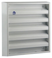 Renson 1006233 - grille murale en saillie 431 alu ral 9010 165x165mm | 2 pièces - afbeelding 1