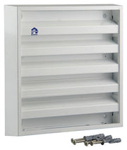 Renson 1006233 - grille murale en saillie 431 alu ral 9010 165x165mm | 2 pièces - afbeelding 3