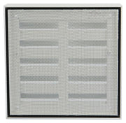 Renson 1006233 - grille murale en saillie 431 alu ral 9010 165x165mm | 2 pièces - afbeelding 4