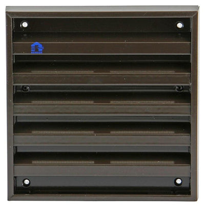 Renson 1006234 - grille murale en saillie aluminium 431 ral8019 165x165mm | 2 pièces
