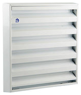 Renson 1006236 - grille murale en saillie 431 alu ral 9010 225x225mm | 2 pièces - afbeelding 1