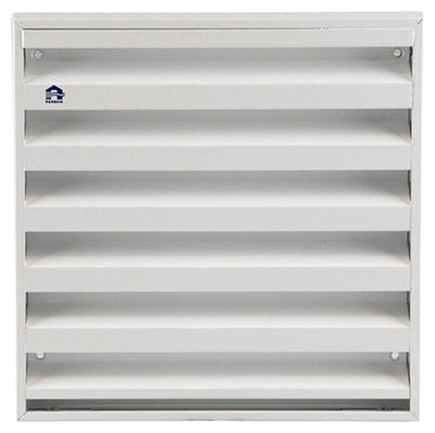 Renson 1006236 - grille murale en saillie 431 alu ral 9010 225x225mm | 2 pièces