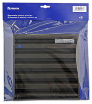 Renson 1006237 - grille murale en saillie aluminium 431 ral8019 225x225mm | 2 pièces - afbeelding 3