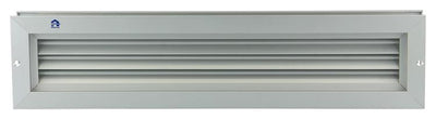 Renson 1006214 - grille de porte 461 alu f1 425x76mm | 2 pièces