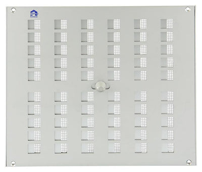 Renson 1006220 - surface de grille réglable. Aluminium 4032 f1 240x200mm | 2 pièces