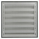 Renson 1006235 - grille murale en saillie 431 aluminium f1 225x225mm | 2 pièces - afbeelding 4