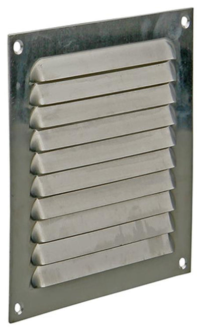 Renson 1015062 - grille à ailettes plate aluminium f1 150x150mm | 10 pièces
