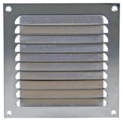 Renson 1015062 - grille à ailettes plate aluminium f1 150x150mm | 10 pièces - afbeelding 2