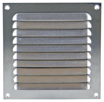 Renson 1015062 - grille à ailettes plate aluminium f1 150x150mm | 10 pièces