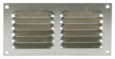 Renson 1015065 - grille à ailettes plate aluminium f1 200x100mm | 10 pièces
