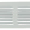 Renson 1015066 - grille à ailettes plate aluminium blanc 200x100mm | 10 pièces