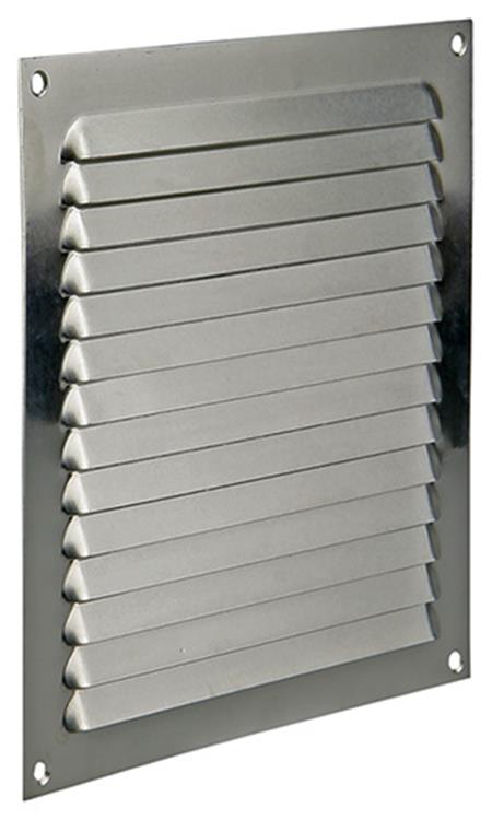 Renson 1015068 - grille à ailettes plate aluminium f1 200x200mm | 10 pièces