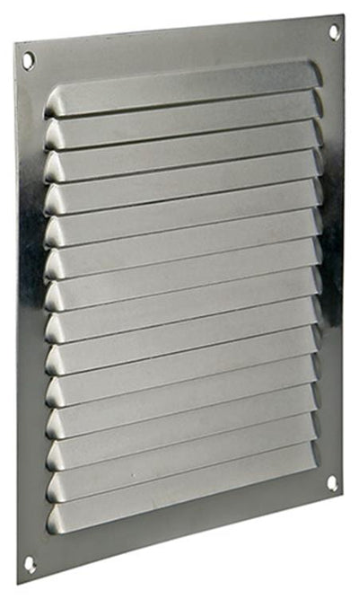 Renson 1015068 - grille à ailettes plate aluminium f1 200x200mm | 10 pièces
