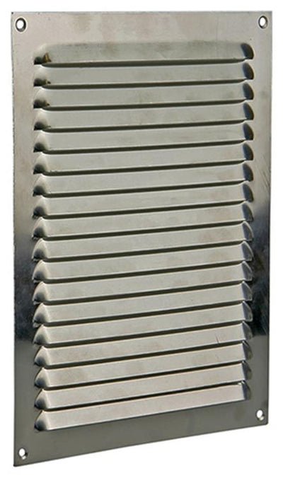 Renson 1015071 - grille à ailettes plate aluminium f1 200x250mm | 10 pièces