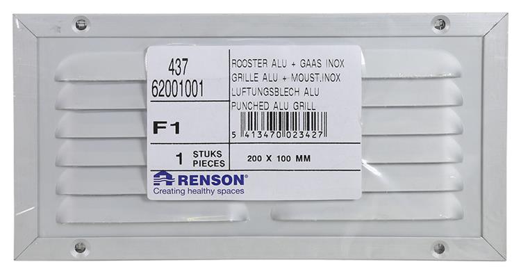 Renson 1008575 - lame r. 437 f1 200x100mm | 5 pièces