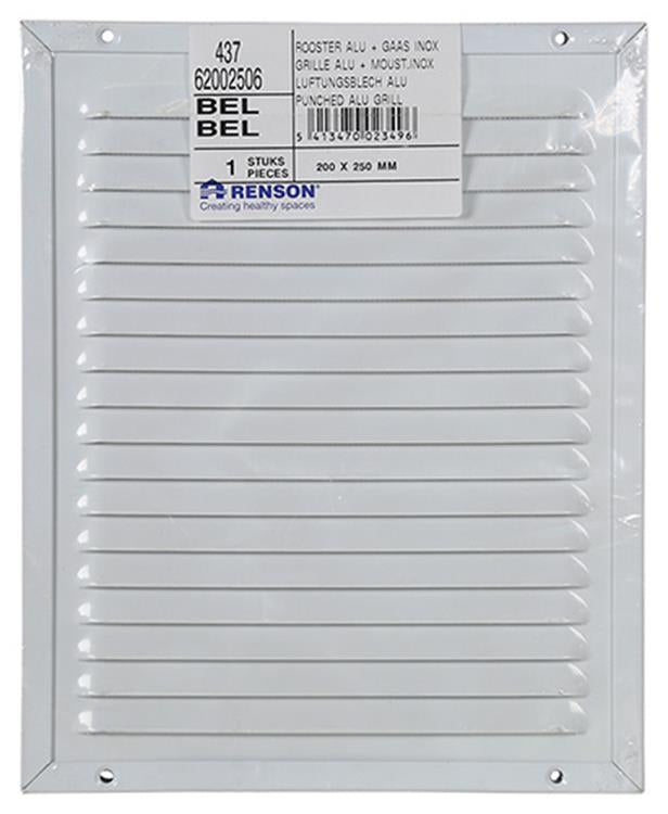 Renson 1008581 - lame r. 437 blanc 200x250mm | 5 pièces