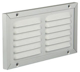 Renson 1006344 - grille à hélices + cadre + moustiquaire. construction 437 f1 200x100mm | 2 pièces - afbeelding 1