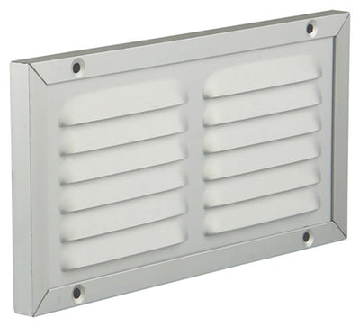 Renson 1006344 - grille à hélices + cadre + moustiquaire. construction 437 f1 200x100mm | 2 pièces