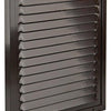 Renson 1006349 - grille à hélices + cadre + moustiquaire. construction 437 ral8019 200x200mm | 2 pièces