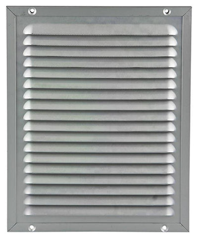 Renson 1006350 - grille à hélices + cadre + moustiquaire. construction 437 f1 200x250mm | 2 pièces
