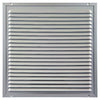 Renson 1006353 - grille à hélices + cadre + moustiquaire. construction 437 f1 300x300mm | 2 pièces