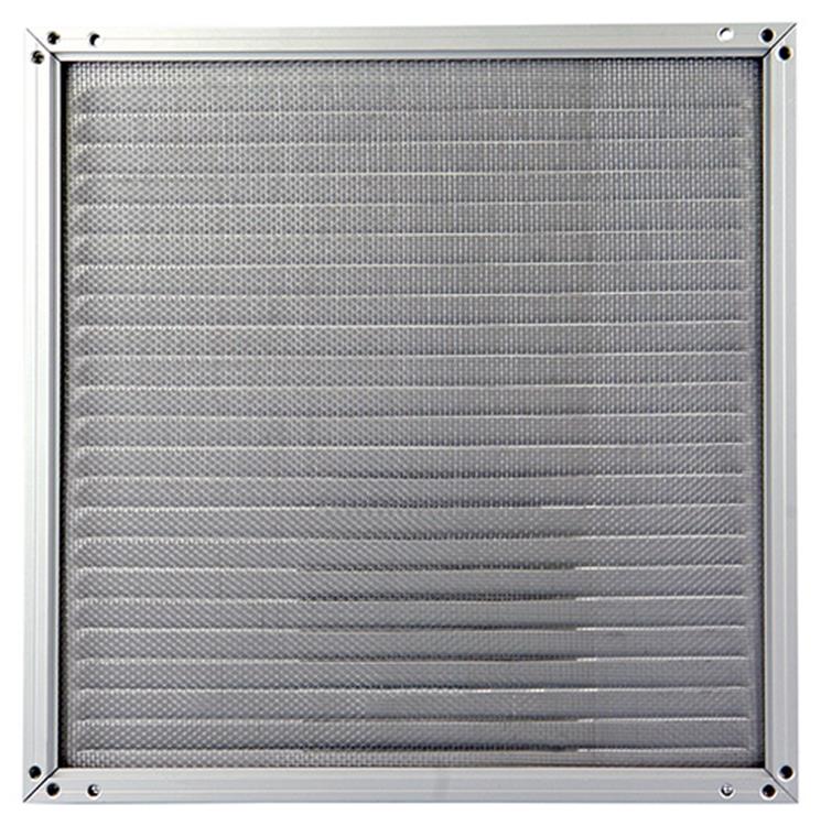 Renson 1006353 - grille à hélices + cadre + moustiquaire. construction 437 f1 300x300mm | 2 pièces