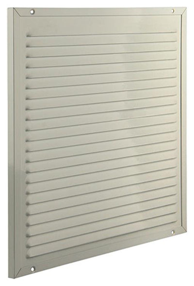 Renson 1006354 - grille à hélices + cadre + moustiquaire. construction 437 ral9010 300x300mm | 2 pièces