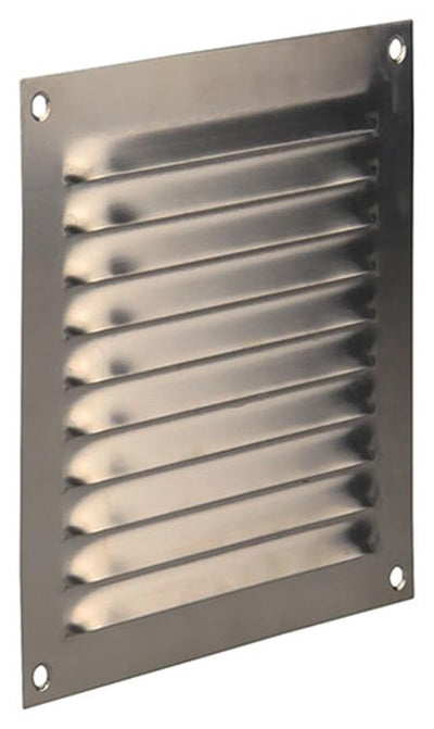 Renson 1006356 - grille à lames plate inox 438 150x150mm | 5 pièces