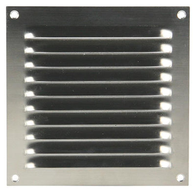 Renson 1006356 - grille à lames plate inox 438 150x150mm | 5 pièces