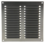 Renson 1006359 - grille à lames plate inox 438 200x200mm | 5 pièces - afbeelding 2