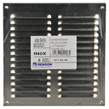 Renson 1006359 - grille à lames plate inox 438 200x200mm | 5 pièces - afbeelding 4