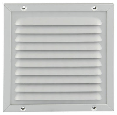 Renson 1006341 - grille à hélices + cadre + moustiquaire. construction 437 f1 150x150mm | 2 pièces