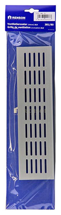 Renson 1006241 - bande de ventilation alu f1 381 80- 300mm | 2 pièces
