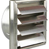 Renson 1006274 - grille de hotte aspirante à encastrer en acier inoxydable 633 ø150 | 2 pièces