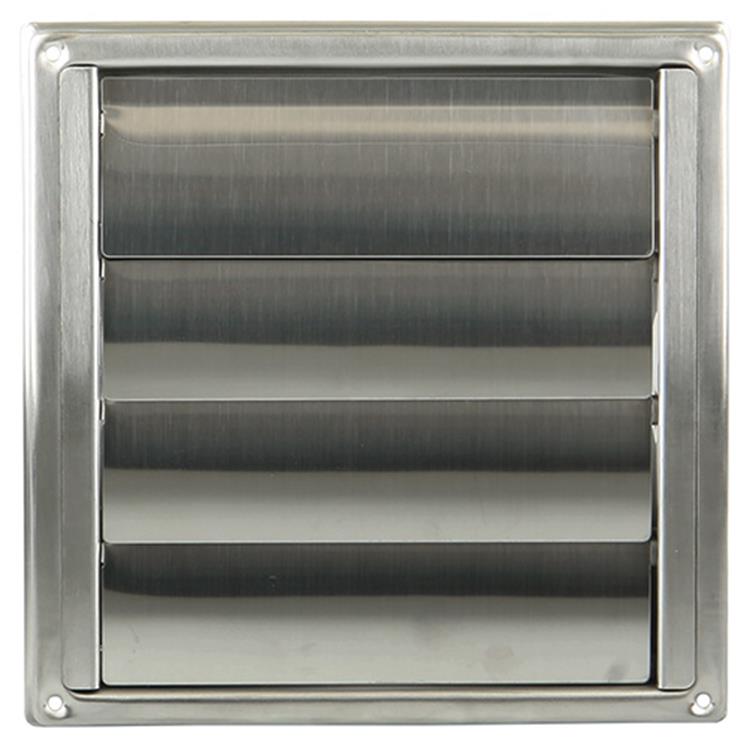 Renson 1006274 - grille de hotte aspirante à encastrer en acier inoxydable 633 ø150 | 2 pièces