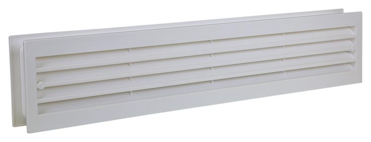 Renson 1006739 - grille de porte PVC 761 blanc 450x90mm | 1 pièce