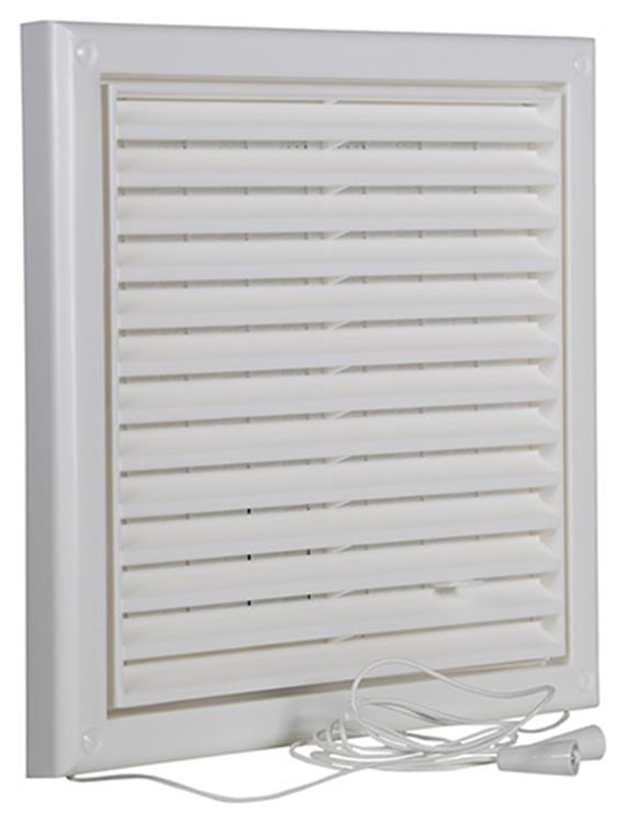 Renson 1006741 - grille PVC 732 blanc 187x187mm | 1 pièce