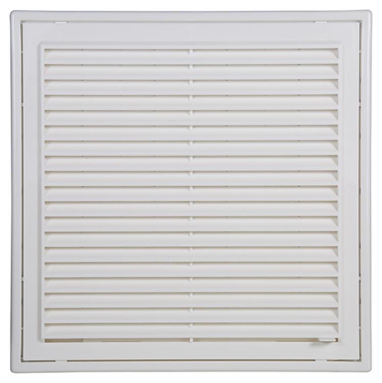 Renson 1006742 - grille PVC 732 blanc 250x250mm | 1 pièce