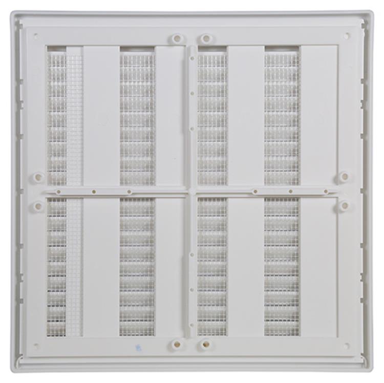 Renson 1006742 - grille PVC 732 blanc 250x250mm | 1 pièce