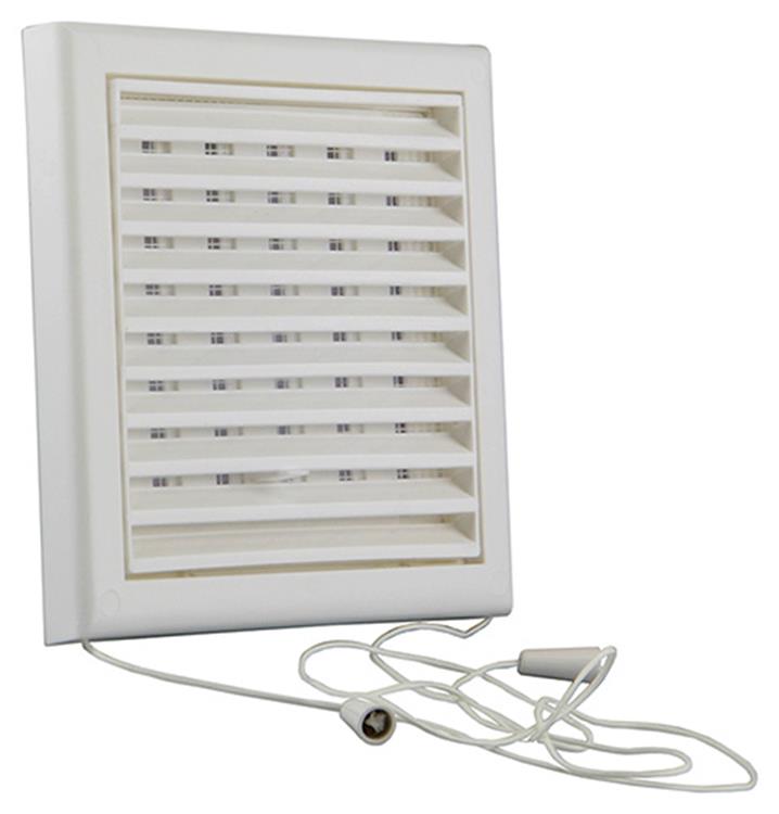 Renson 1006366 - surface de grille réglable. 732 pvcral 9010 154x154mm | 2 pièces
